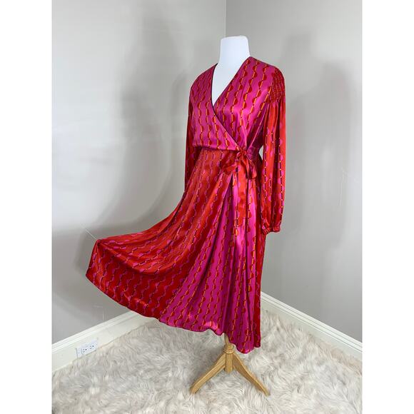 Moda Operandi Beatrice Midi Dress Boutique Resort Valentine WeddingGuest Derby - Picture 5 of 10